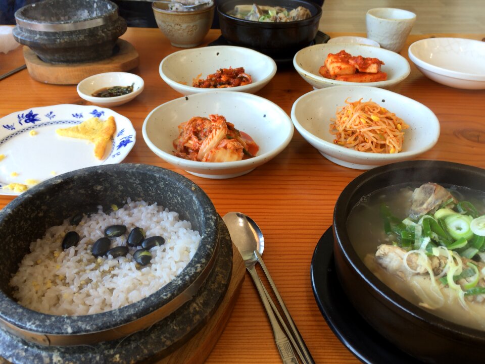 Korean food galbitang