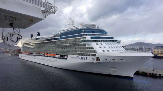 Ship cruise ship water
