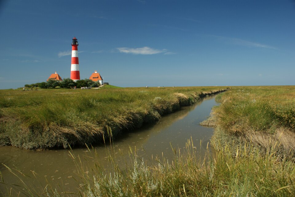 Intertidal zone daymark national park