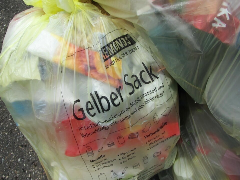 Waste plastic waste garbage collection
