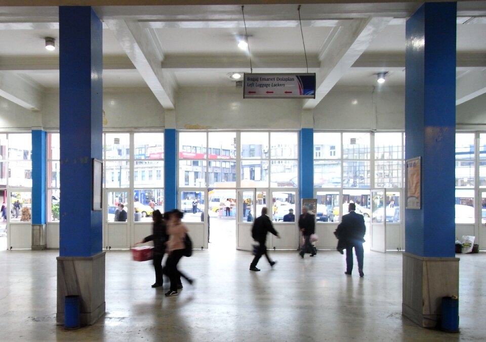 Station people city