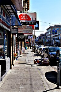 Road business scene