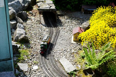 Train transport rails
