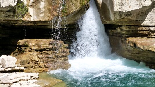 Water nature waterfall