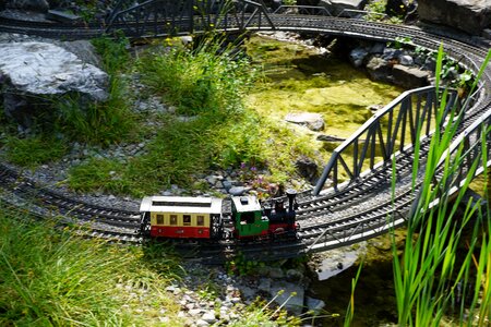 Train transport rails