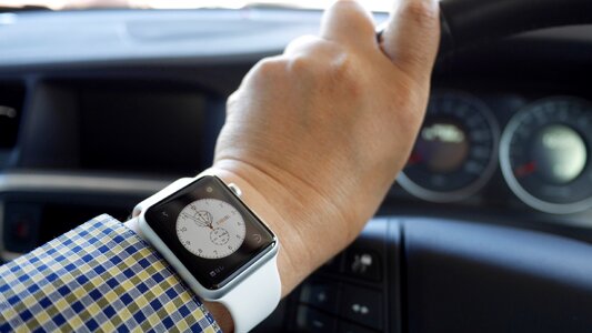 Dashboard hand watch