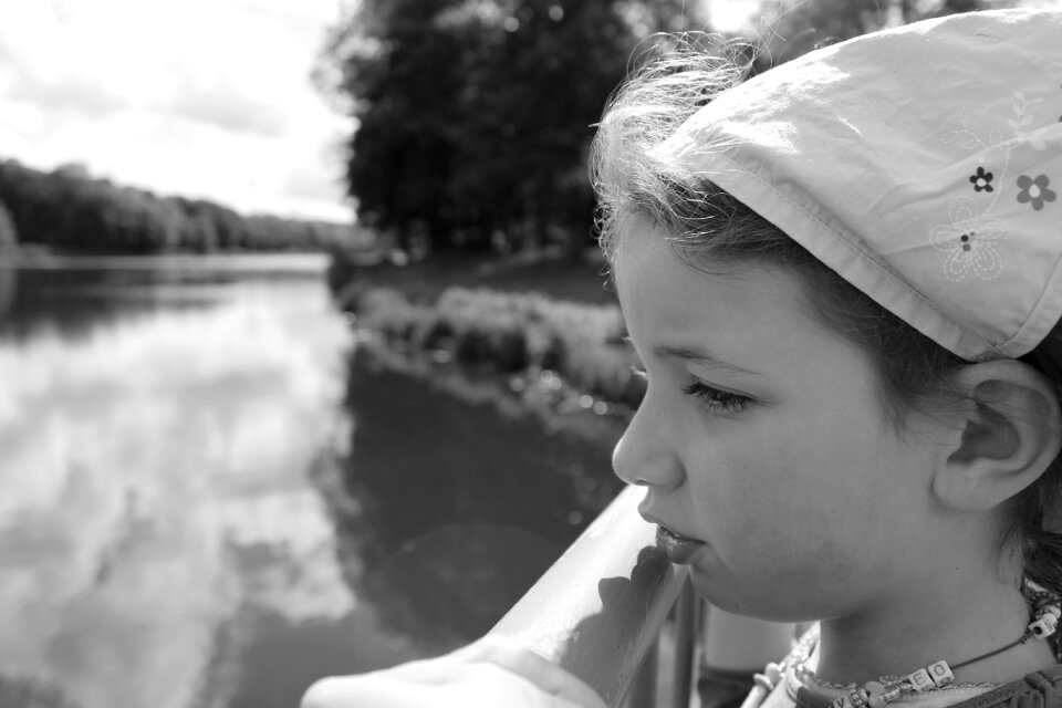 Child lake water