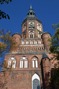 Brick gothic greifswald middle ages photo