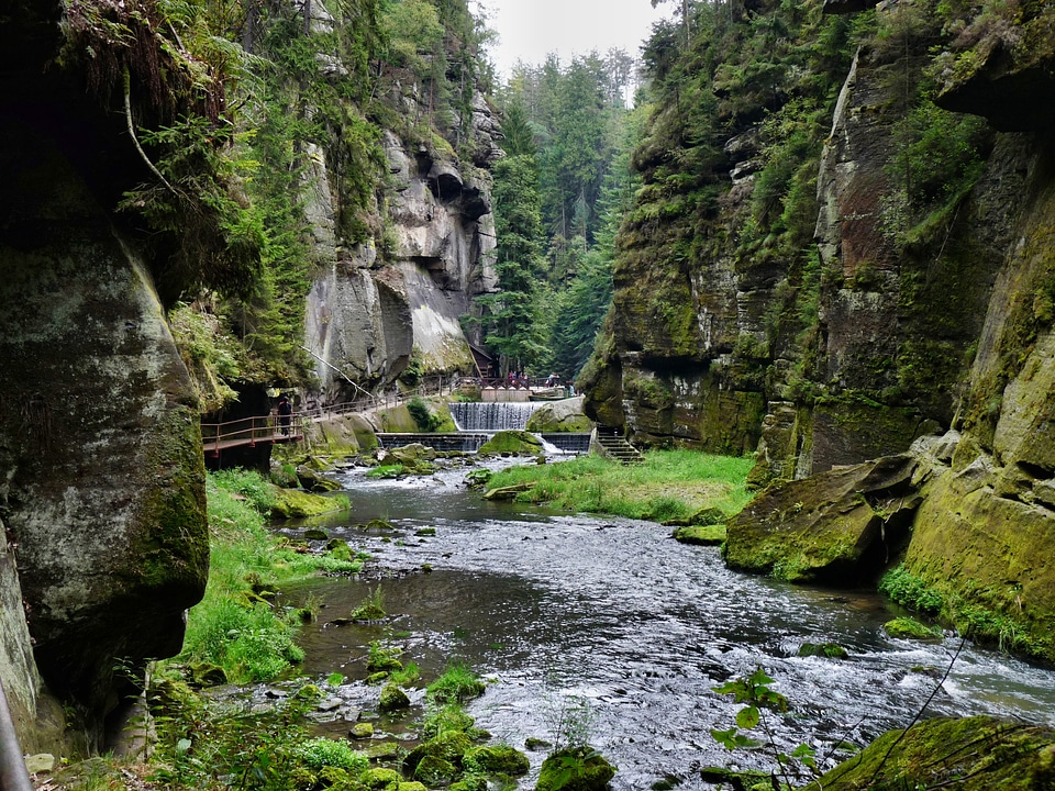 Rock hike climb photo