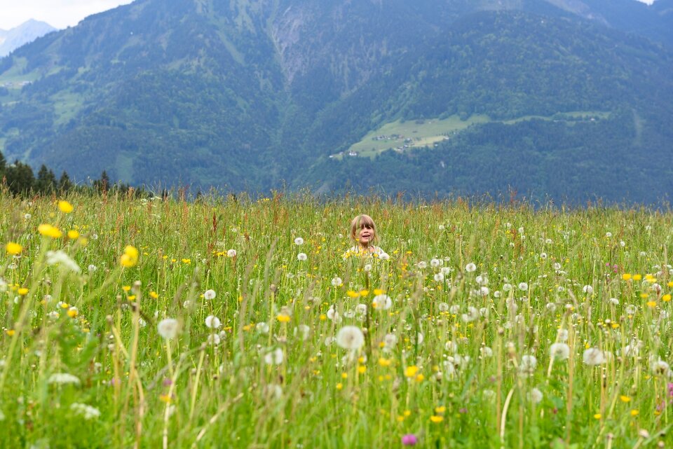 Nature child green