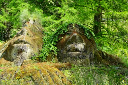 Sculpture prehistoric stone age photo
