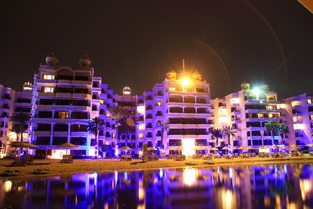 Red sea hotel complex beach