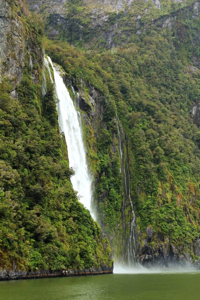 Green fjord landscape