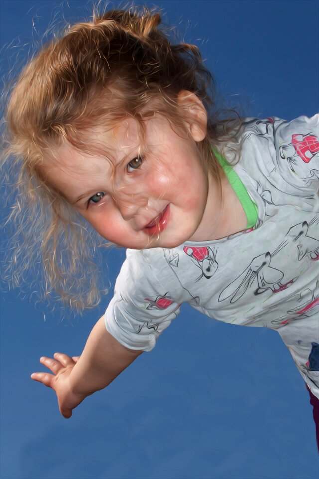 Children summer cheerful