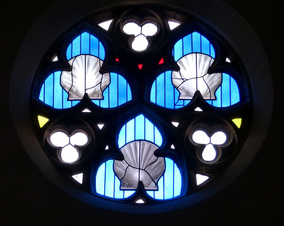 Church window stained glass