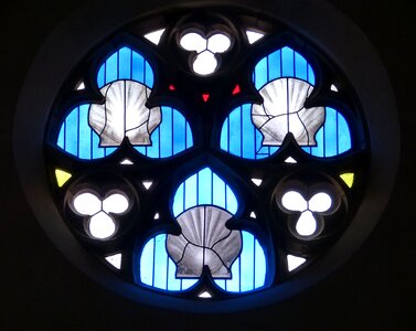 Church window stained glass