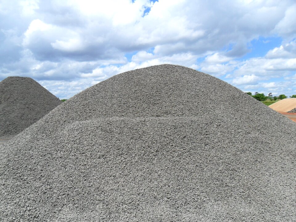 Gravel engineering construction