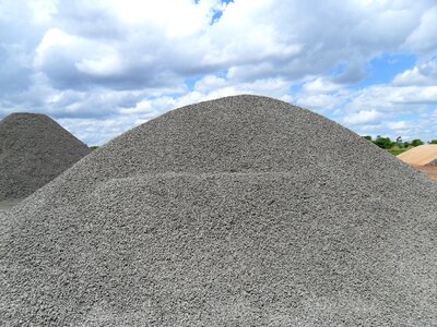 Gravel engineering construction