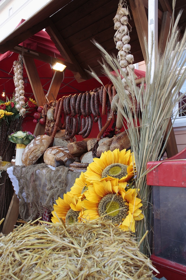 Booth rural healthy food