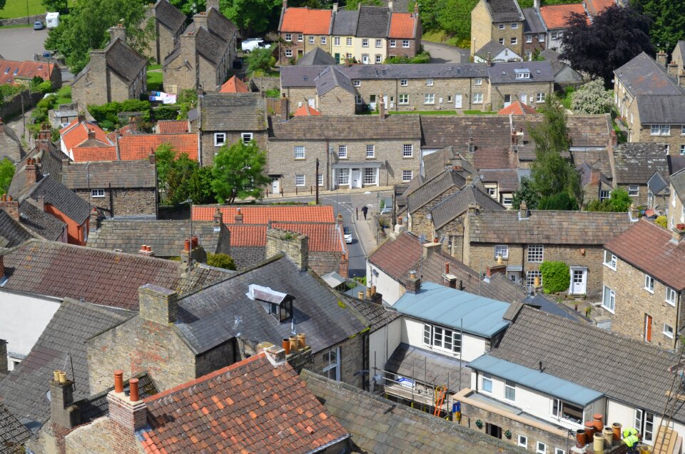 Scenic buildings town