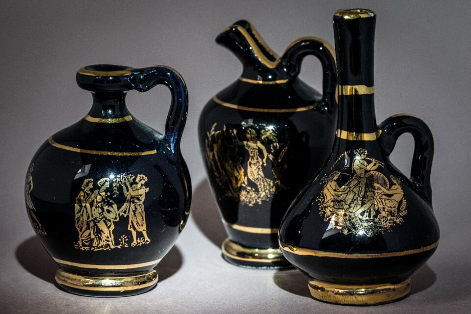 Antique greece macro