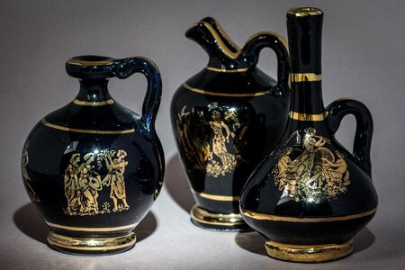 Antique greece macro