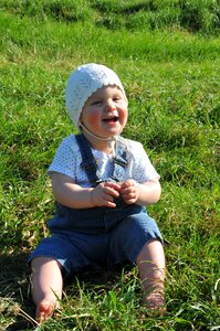 Child girl nature