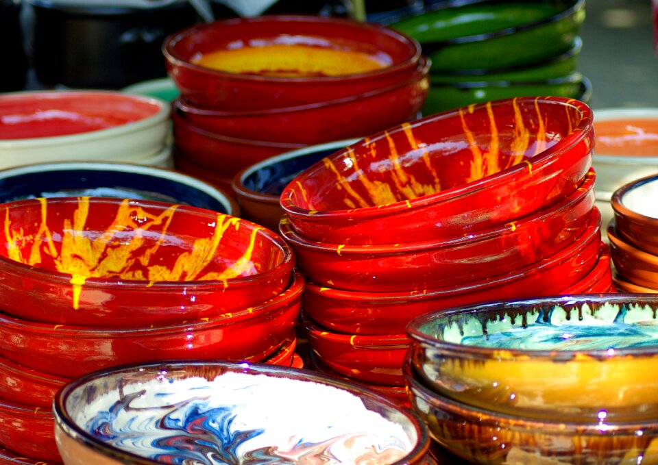 Dishes ceramic crafts