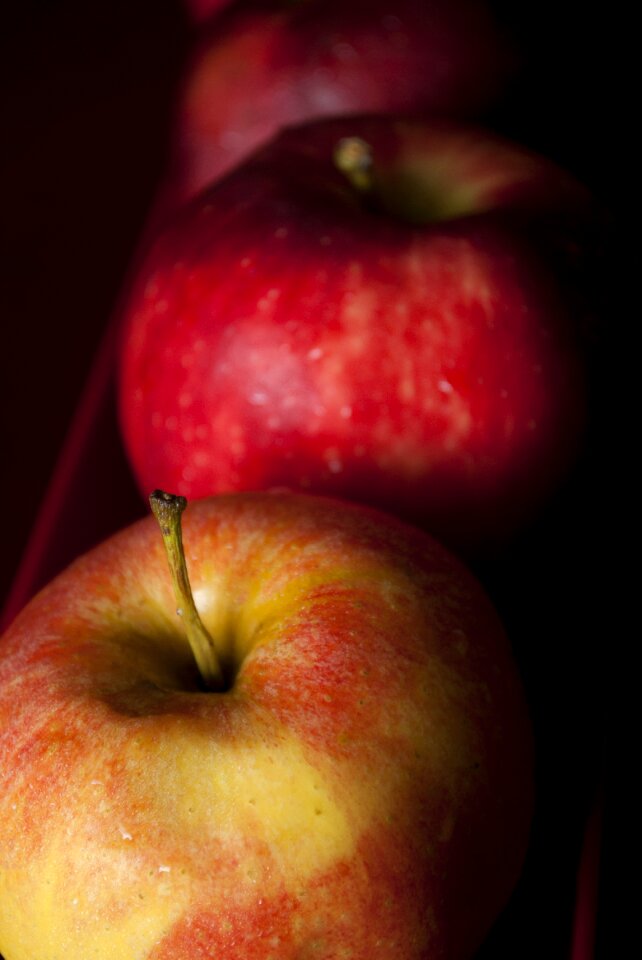Apples fruit red