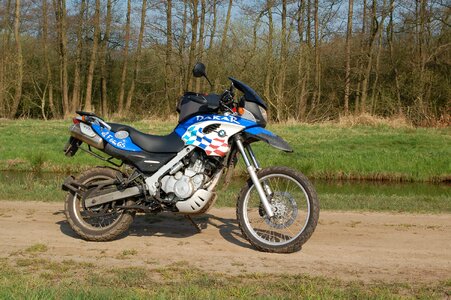 Offroad motor blue
