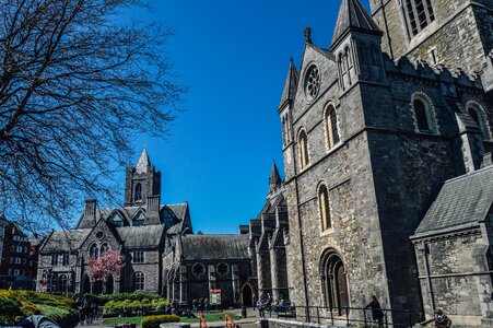 Irish sky architecture photo