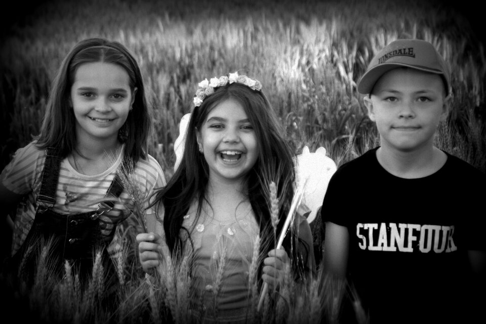 Cheerfulness portrait lan wheat