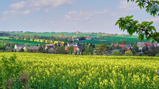 Landscape picturesque weather photo