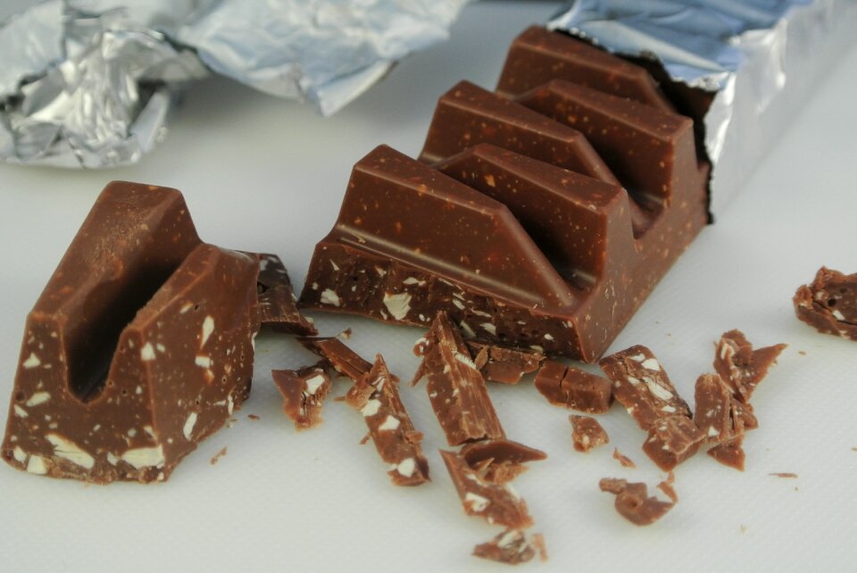 Swiss chocolate candy delicious