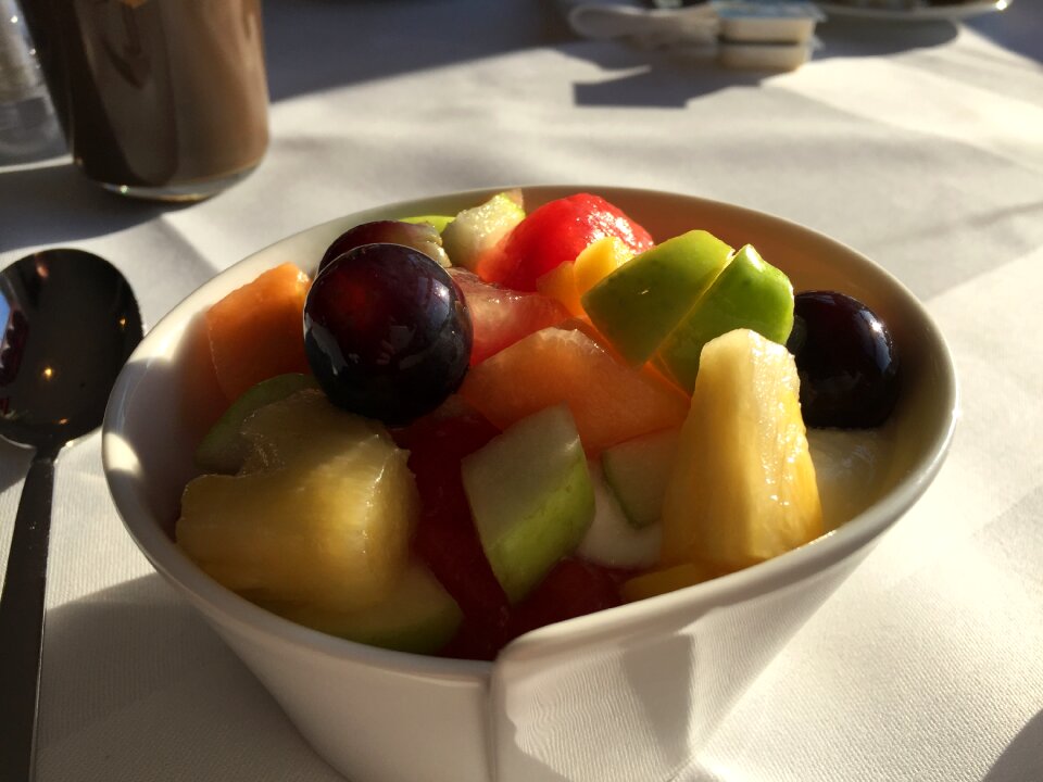 Colorful fruit vitamins