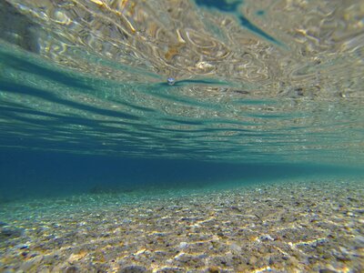 Mediterranean water blue photo