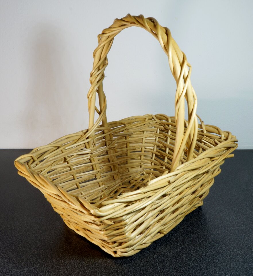Empty picnic shopping