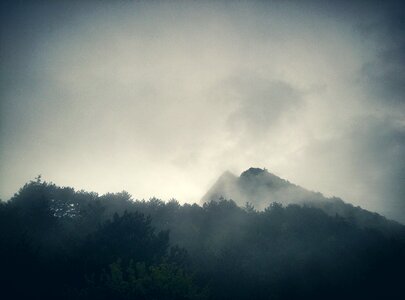 Landscape the scenery clouds photo