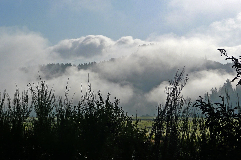 Weather hills outdoor
