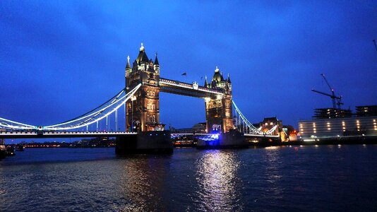 London tower bridge night view