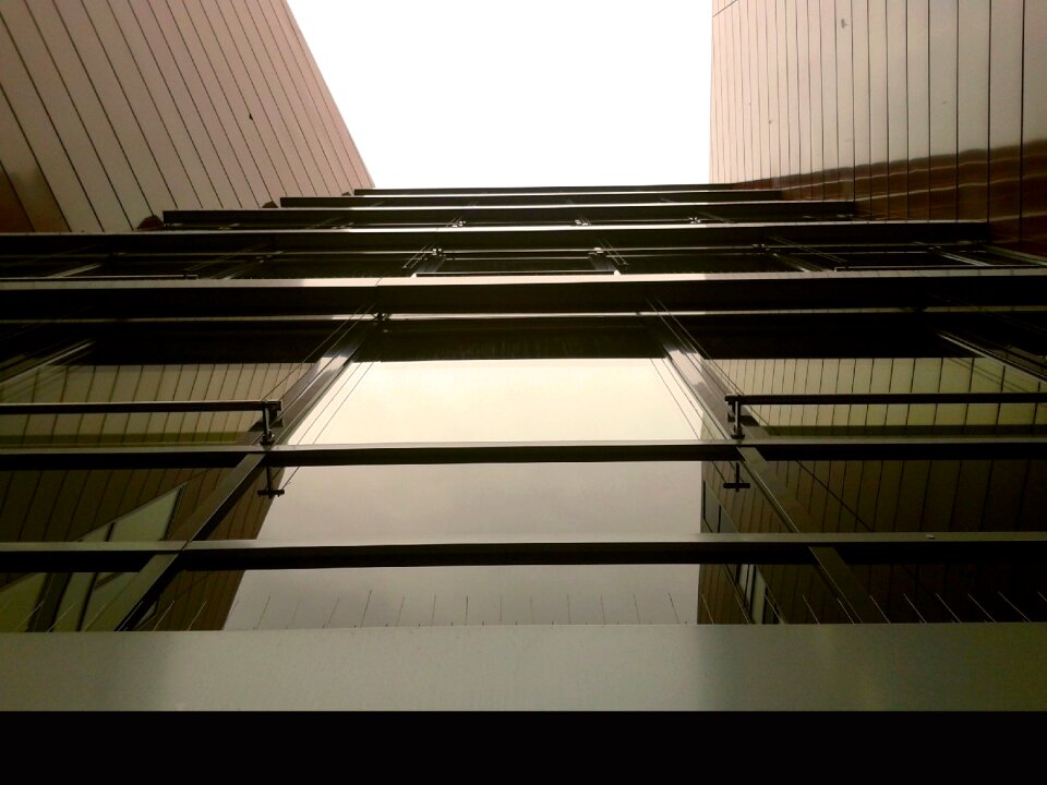 Skyscraper facade glass