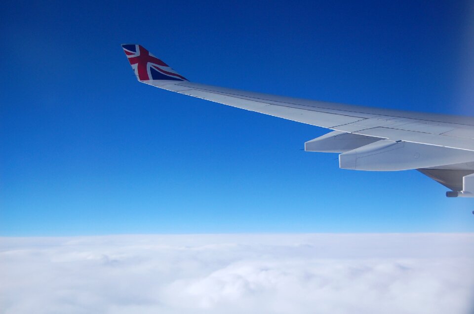 Wing clouds flying
