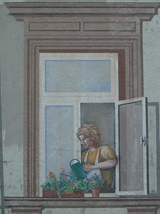 Image woman window