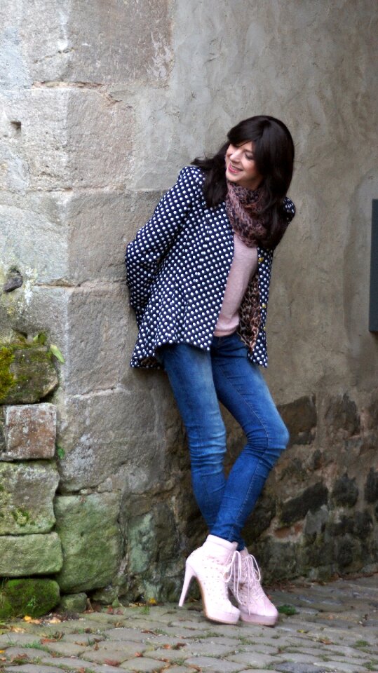 Model young women joy of life