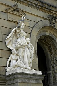 Justice building justitia statue photo