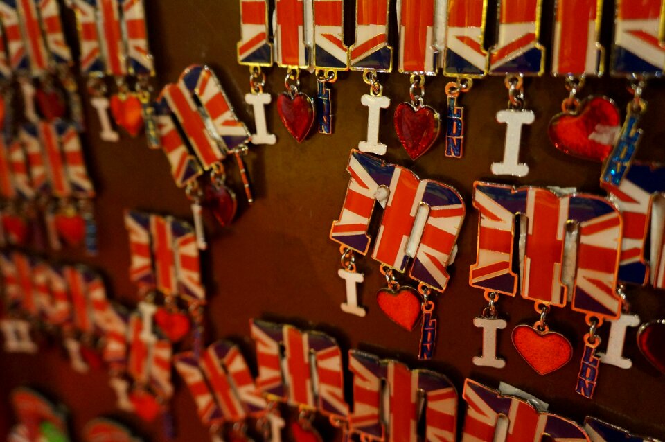 United kingdom united kingdom flag brooch