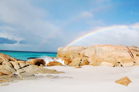 Australia blue rainbow