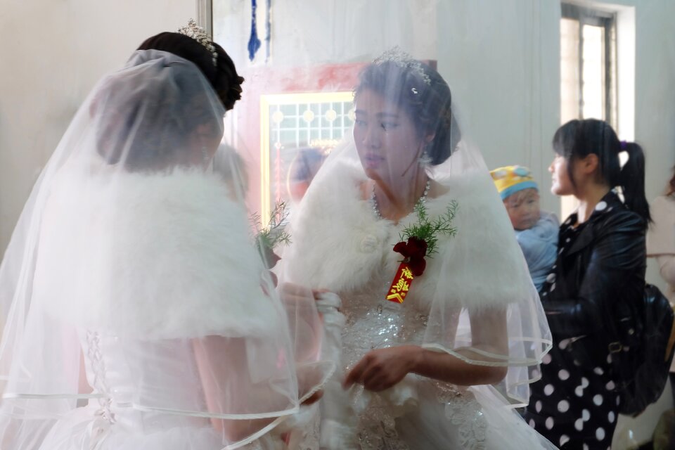 Wedding bride country