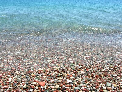Seashore texture summer photo
