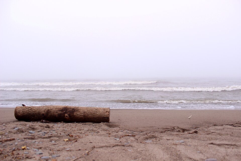 Shoreline sand coast